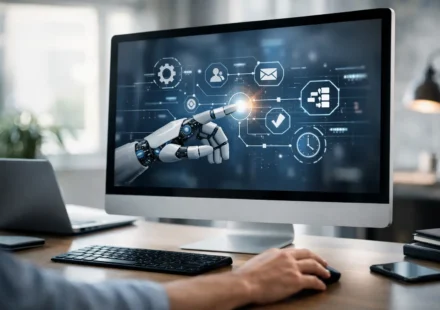 KI Automatisierung am Desktop, die handelt