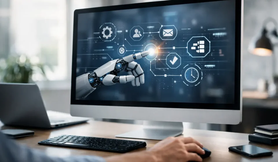 KI Automatisierung am Desktop, die handelt